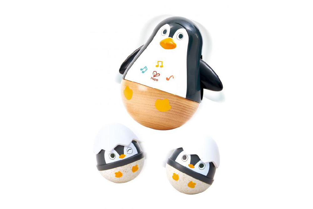 德國 Hape 搖搖企鵝家族